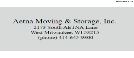 Aetna Moving - Wisconsin Movers
