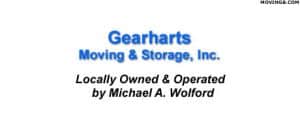 Gearharts moving and storage - Movers in Altoona PA