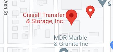Address of Cissell transfer and storage NM