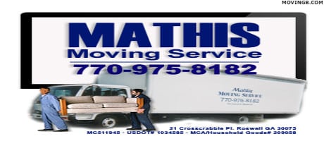 Mathis moving services - Movers in Roswell