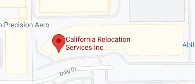 Address of California relocation services CA