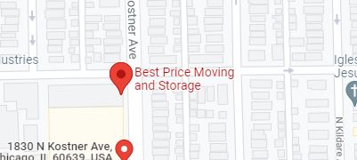 Address of best price moving and storage IL