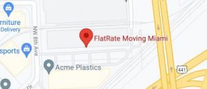 Address of Flat rate moving Miami FL