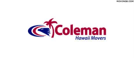 Coleman movers - Movers In Kaolei Hawaii