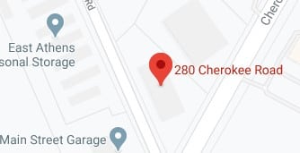 Classic city moving and storage address