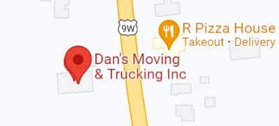 Address of Dans moving and storage NY