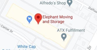 Address of Elephant moving company Austin TX