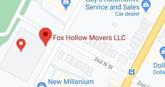 Address of Fox hollow movers company Syracuse NY