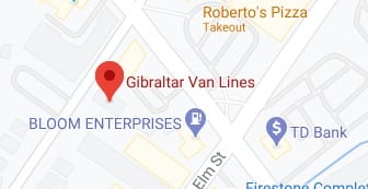 Address of Gibraltar van lines moving company Montclair NJ