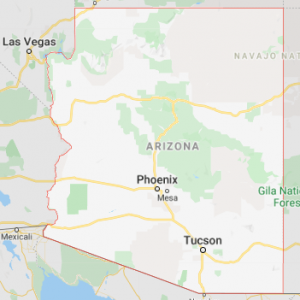 Arizona state map