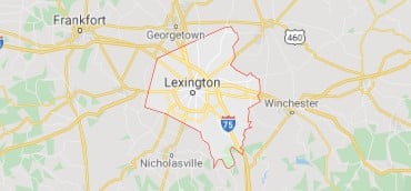 Lexington, KY city map