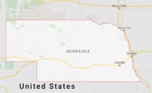 Nebraska state map and movers