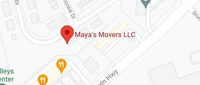 Address of Maya's movers PA