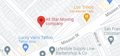 Address of All star moving services CA