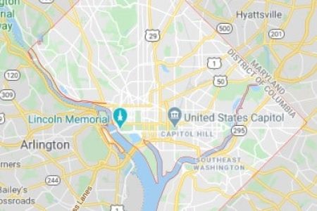 DC - District of Columbia Map
